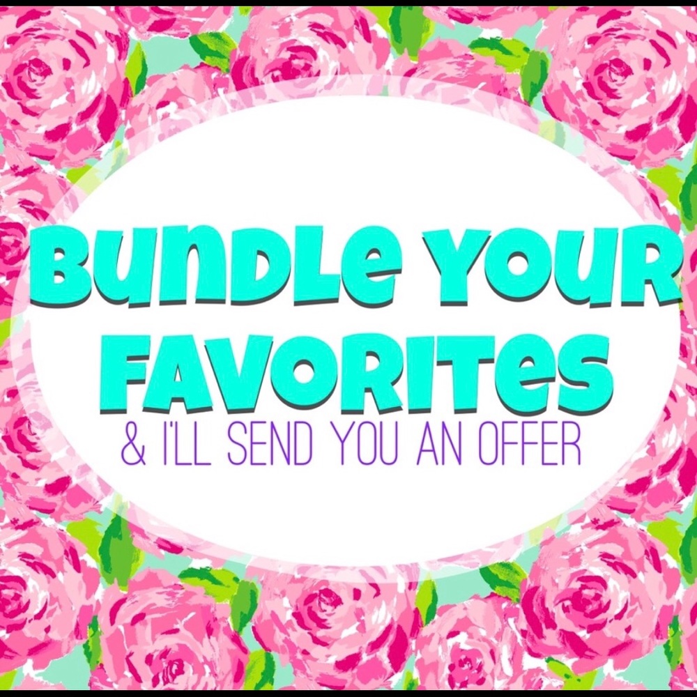 Bundle your favorites&likes I’ll send you an offer